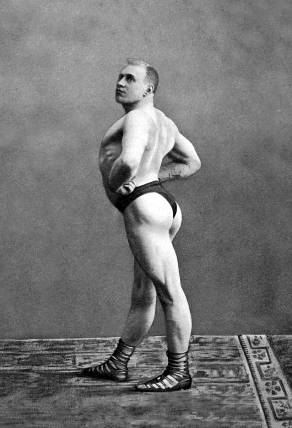 old time body builder